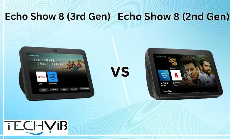 Echo Show 8 (2nd Gen) vs Echo Show 8 (3nd Gen)
