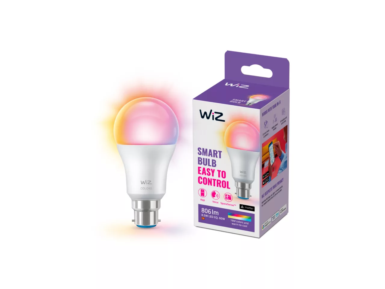 WiZ LED Smart Light Bulbs