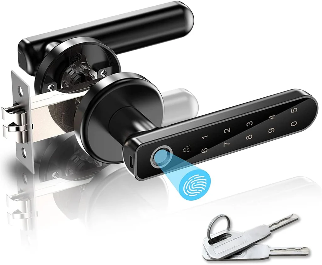 Keyless-Entry Fingerprint Smart Door Lock