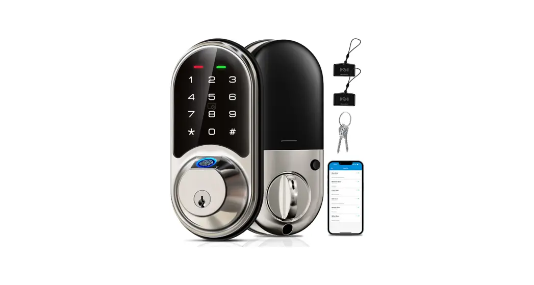 Veise-RZ07-Smart-Fingerprint-Door-Lock
