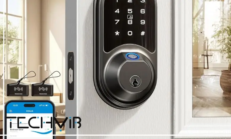 Veise Smart Lock, Fingerprint Door Lock