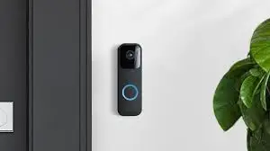 Blink Video Doorbell, Black + Sync Module 2