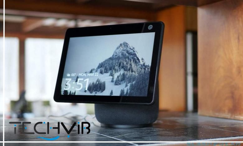 smart home touch display that automatically