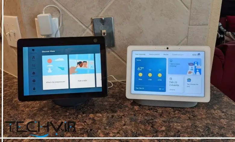 Amazon Echo Show vs Google Nest Hub Max