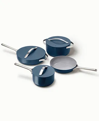 Caraway Nonstick Ceramic Cookware Set (12 Piece) Pots