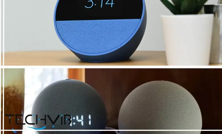 Echo Spot vs Echo Dot 4
