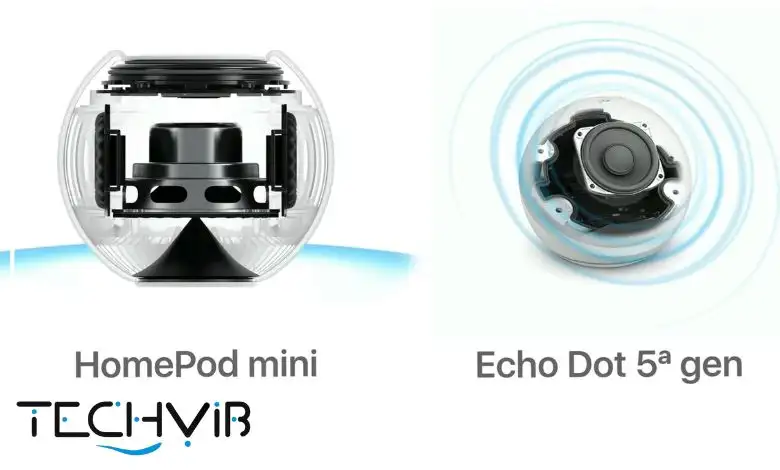 HomePod Mini vs Echo Dot 5th generation