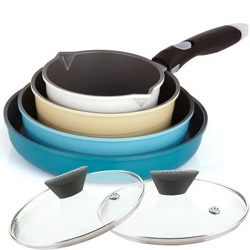 Neoflam Midas 9pc Nonstick Ceramic Cookware Set