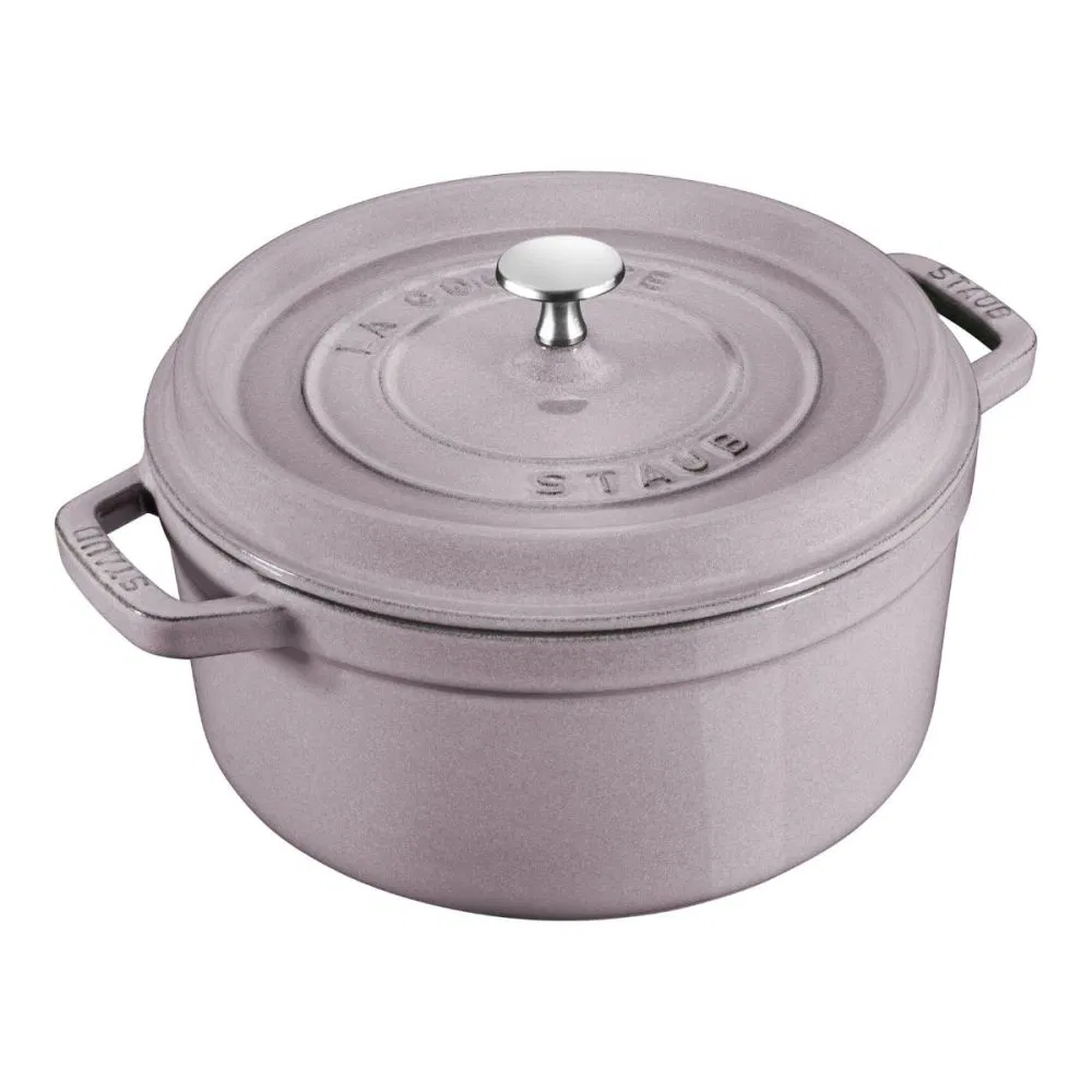 STAUB Cast Iron Dutch Oven 5.5-qt Round Cocotte