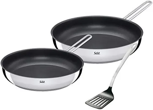 Silit Talis Pfannenset 3-teilig mit Pfannenwender