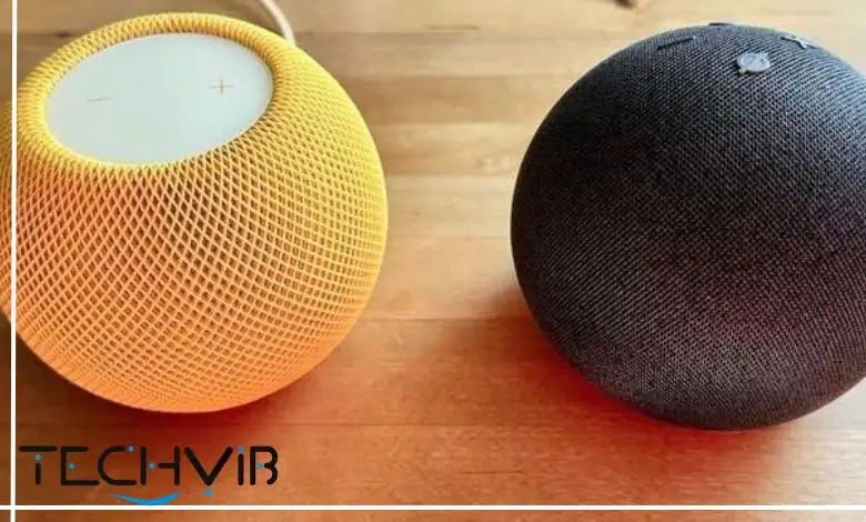 the HomePod Mini vs Echo Dot 5th Gen