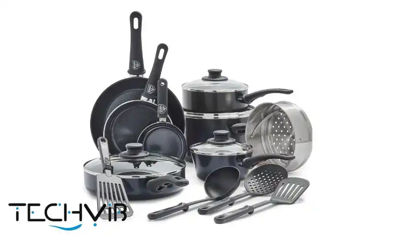 GreenLife 16 Piece Nonstick Cookware Set