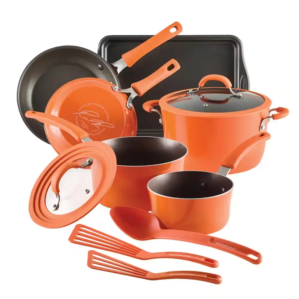 Rachael Ray Cucina Nonstick Cookware Pots and Pans Set