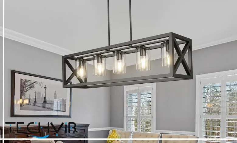 Espird Farmhouse Dining Room Light Fixture