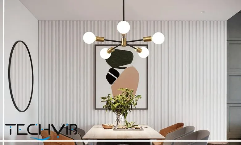 KAISITE Sputnik Chandelier Light Fixture