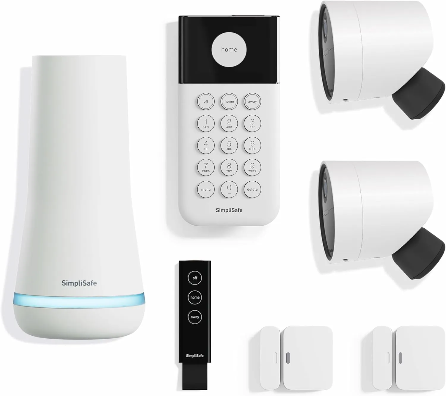 SimpliSafe 9 Piece Wireless Home Security System w,HD Camera