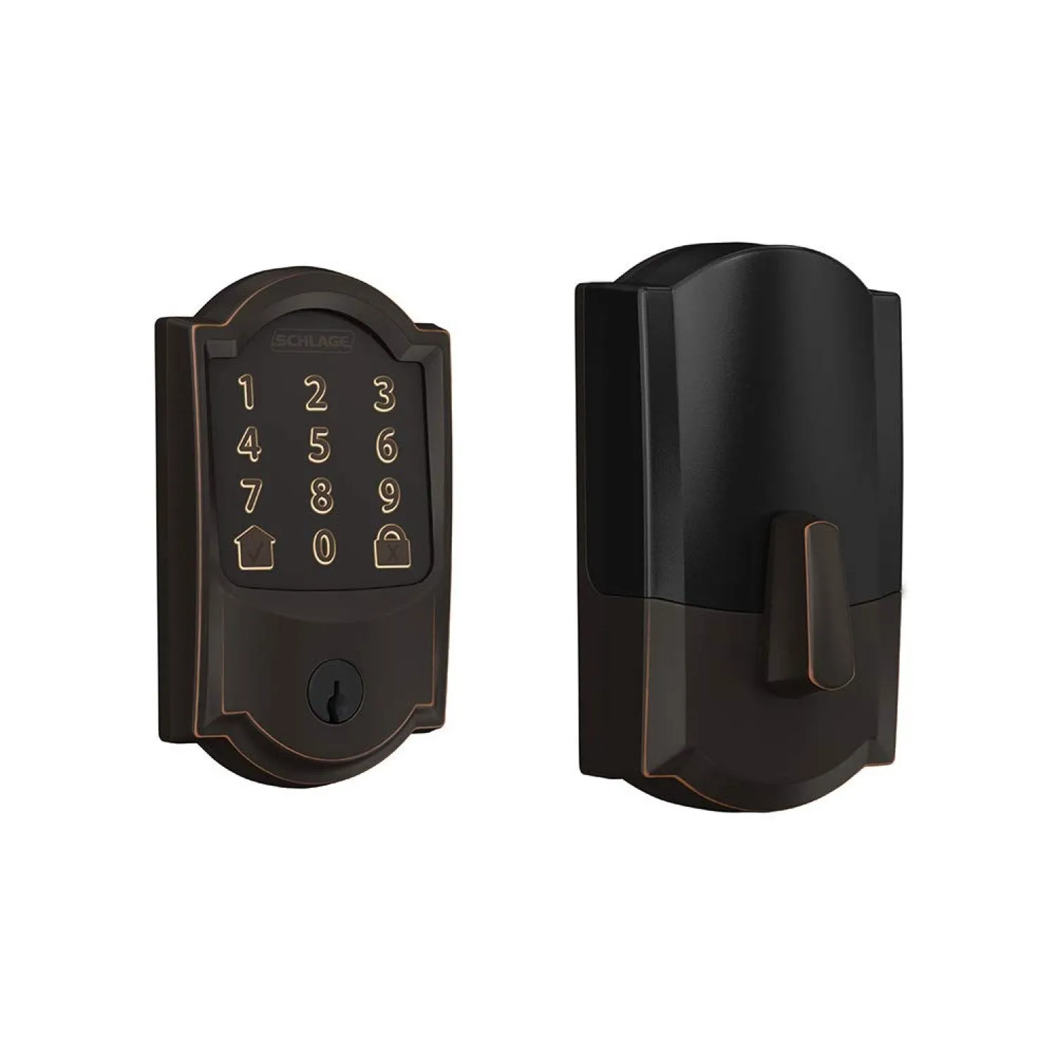 Schlage Encode Smart WiFi Deadbolt Lock for Front Door
