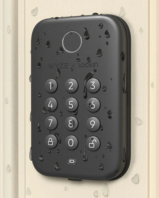 Wyze Auto-Lock Bolt, Fingerprint Keyless Entry Door