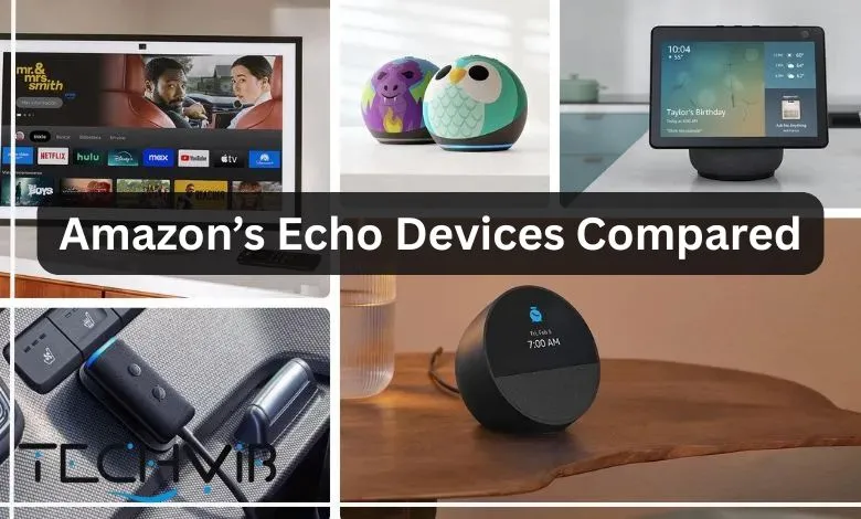 Amazon’s Echo Devices Compared