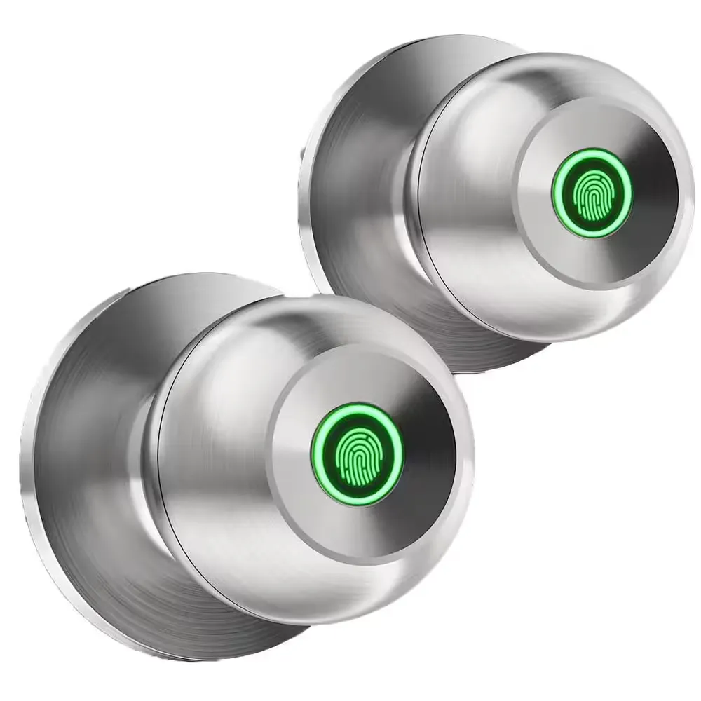 Fingerprint Door Lock, Smart Fingerprint Door Knob with Lock, Biometric Door Locks with App Control