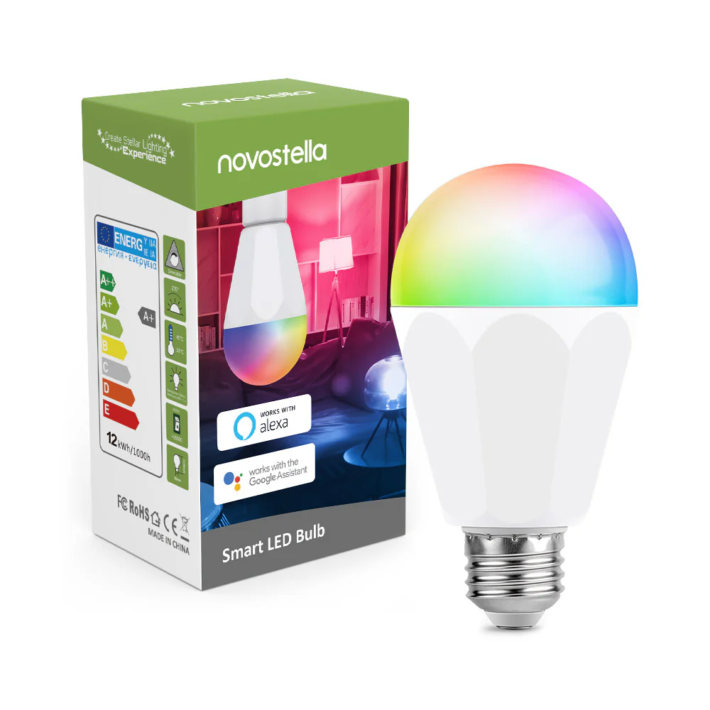 NOVOSTELLA 3 Pcs 13W 1300LM Smart LED Light Bulbs