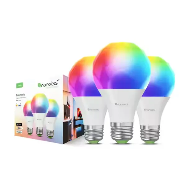 Nanoleaf Essentials Smart LED Color-Changing Light Bulb (60W)